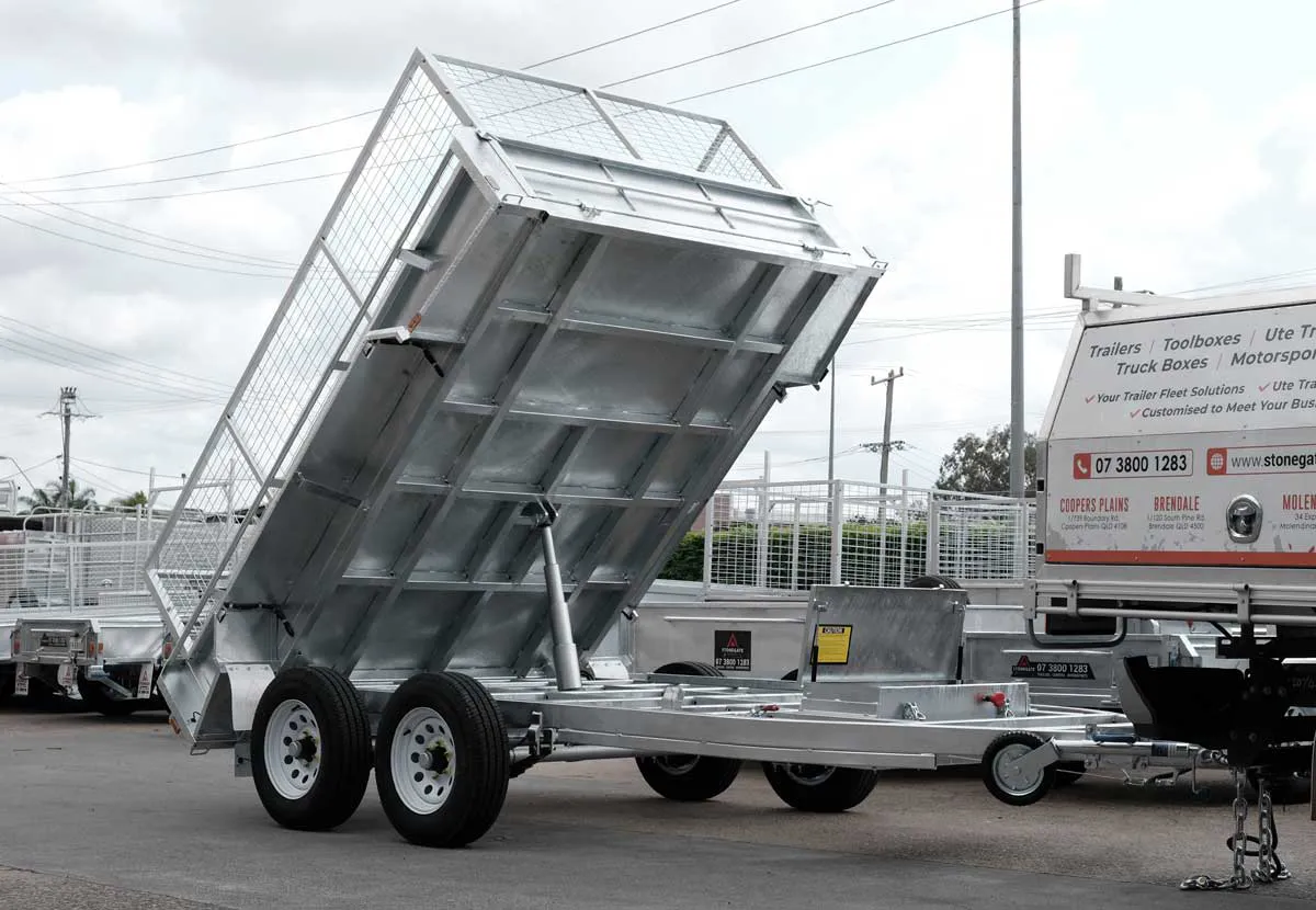 2 Ton Hydraulic Tipper Trailer — Stonegate T105