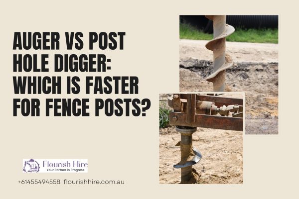 Auger vs post digger